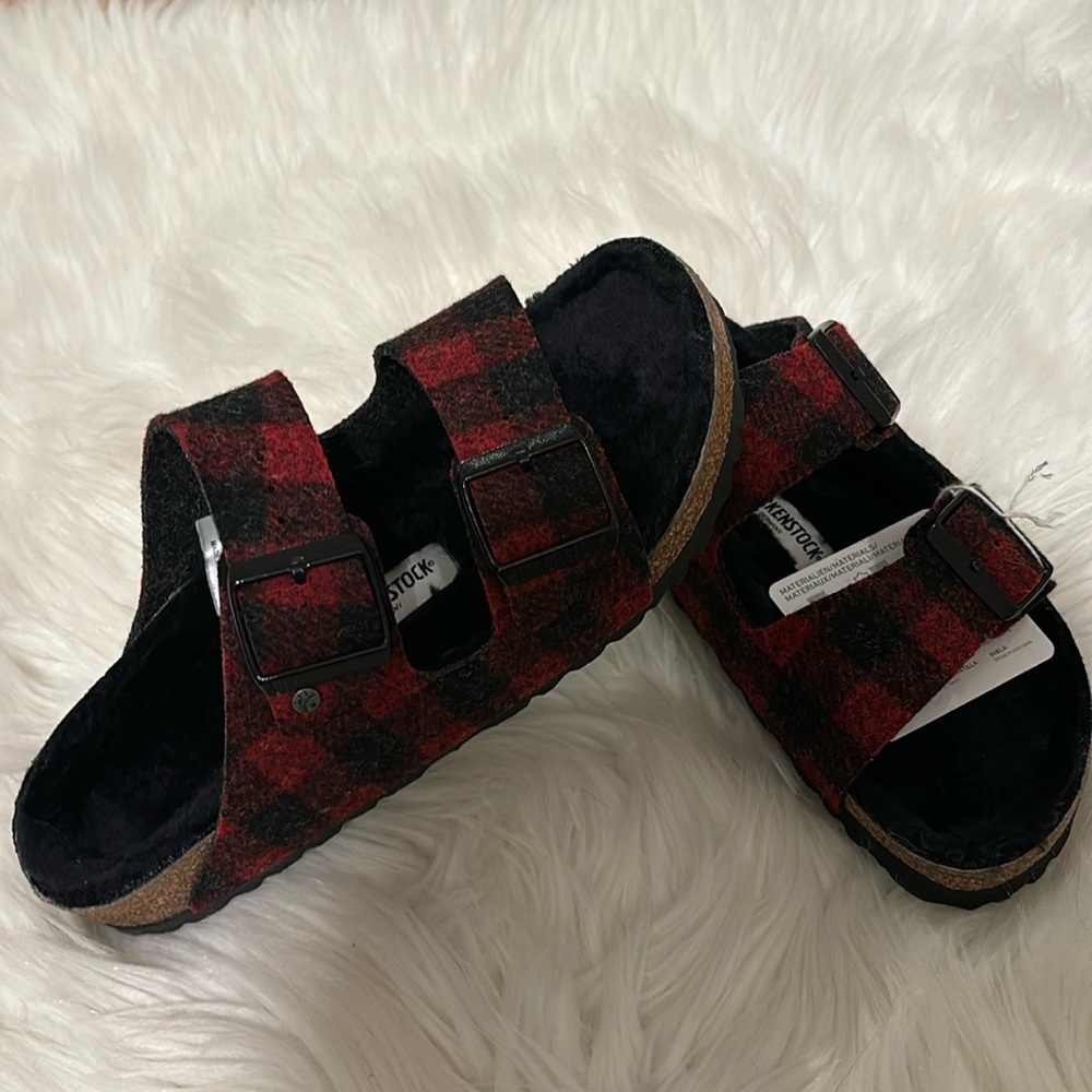 Birkenstock Arizona Shearing-lined Sandals - Picture 2 of 7